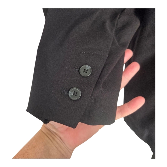 In Every Story Chic Black Women's Blazer Wirh 3/4 Sleeves Size 1X - Picture 2 of 5